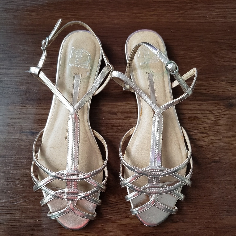 Stella BLUSH Pink Metallic Sandals